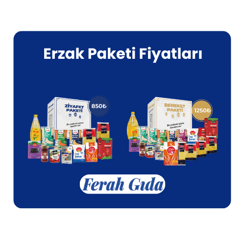 Erzak Paketi Fiyatları